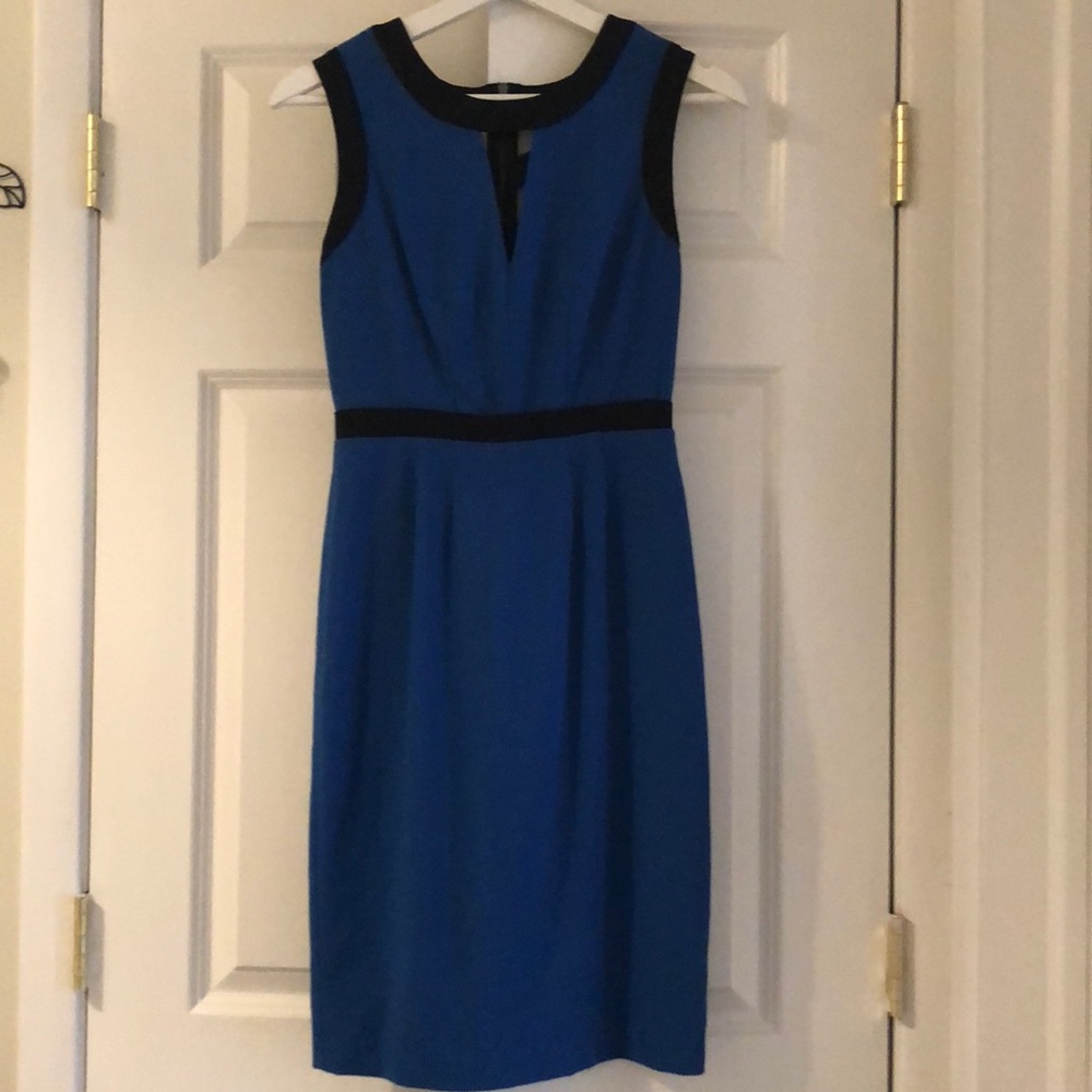 BCBG blue cocktail dress 0 NWT